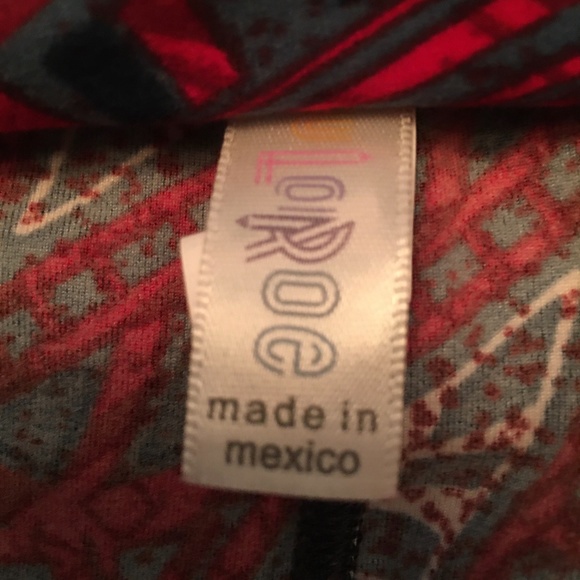 NWOT LuLaRoe Leggings - Tall & Curvy (TC) - Picture 3 of 5